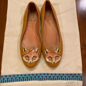 Tory Burch Fox Flats- 6.5